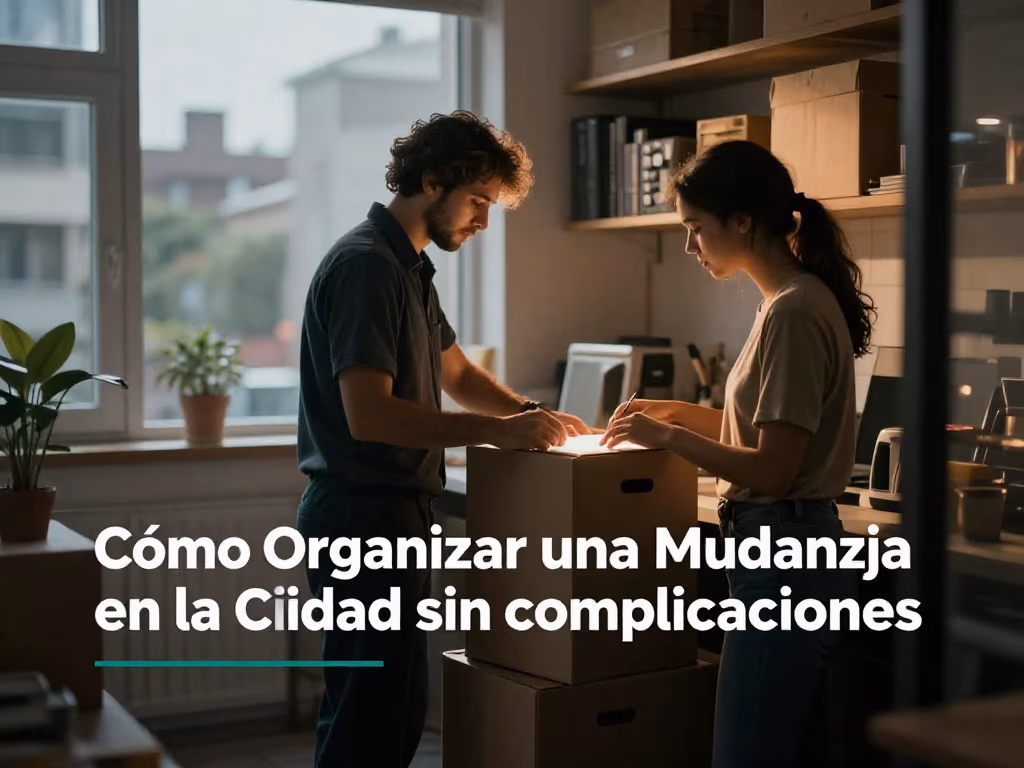 Cómo Organizar una Mudanza en la Ciudad sin Complicaciones